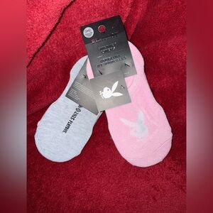 PLAYBOY 3 Pack Sneaker Liners Socks- NWT
